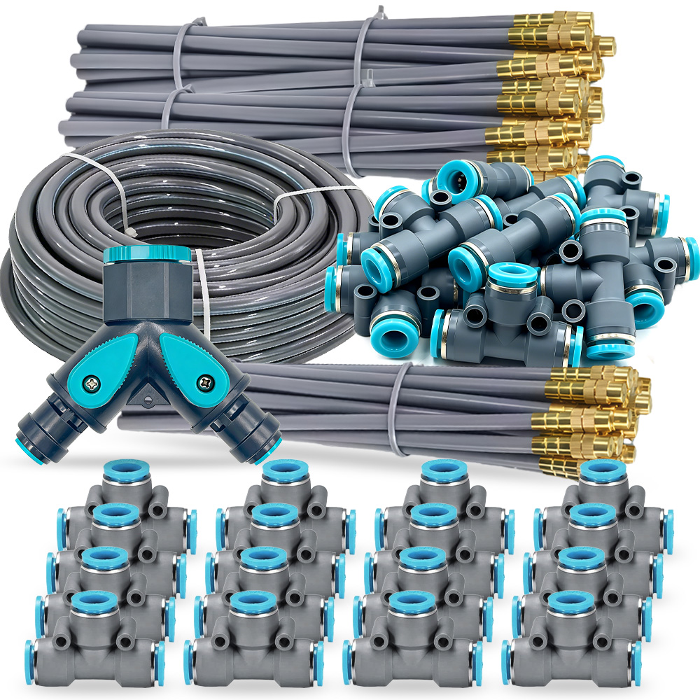 Urban Farming System - 5/8mm Hose FlexibleQuick Connection Automatic Atomization