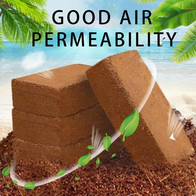 Organic Compressed Coco Coir B - огляд і ціна Coco Coir Block