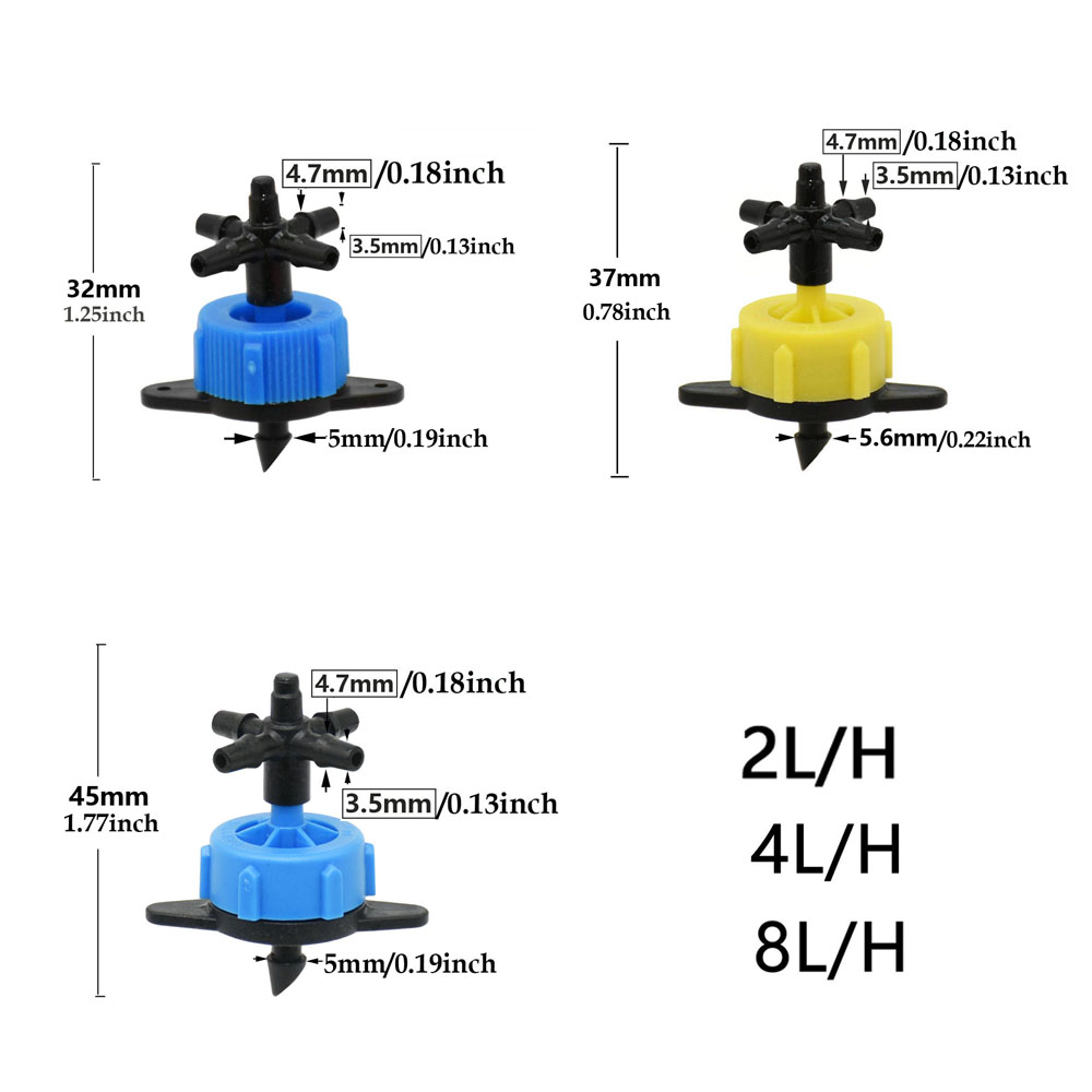 2L 4L 8L Arrow dropper Fitting - огляд і ціна Urban Farming System