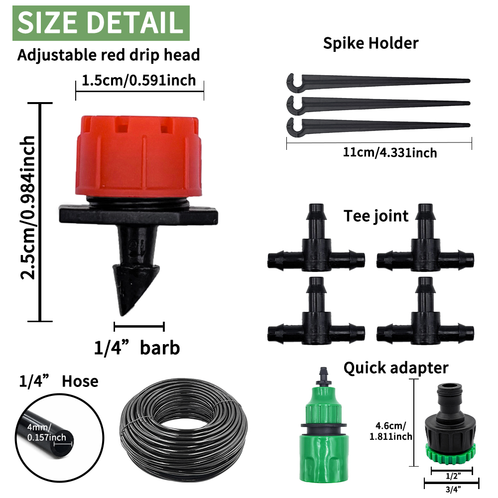 Automatic Drip Irrigation Kit  - огляд і ціна Urban Farming System