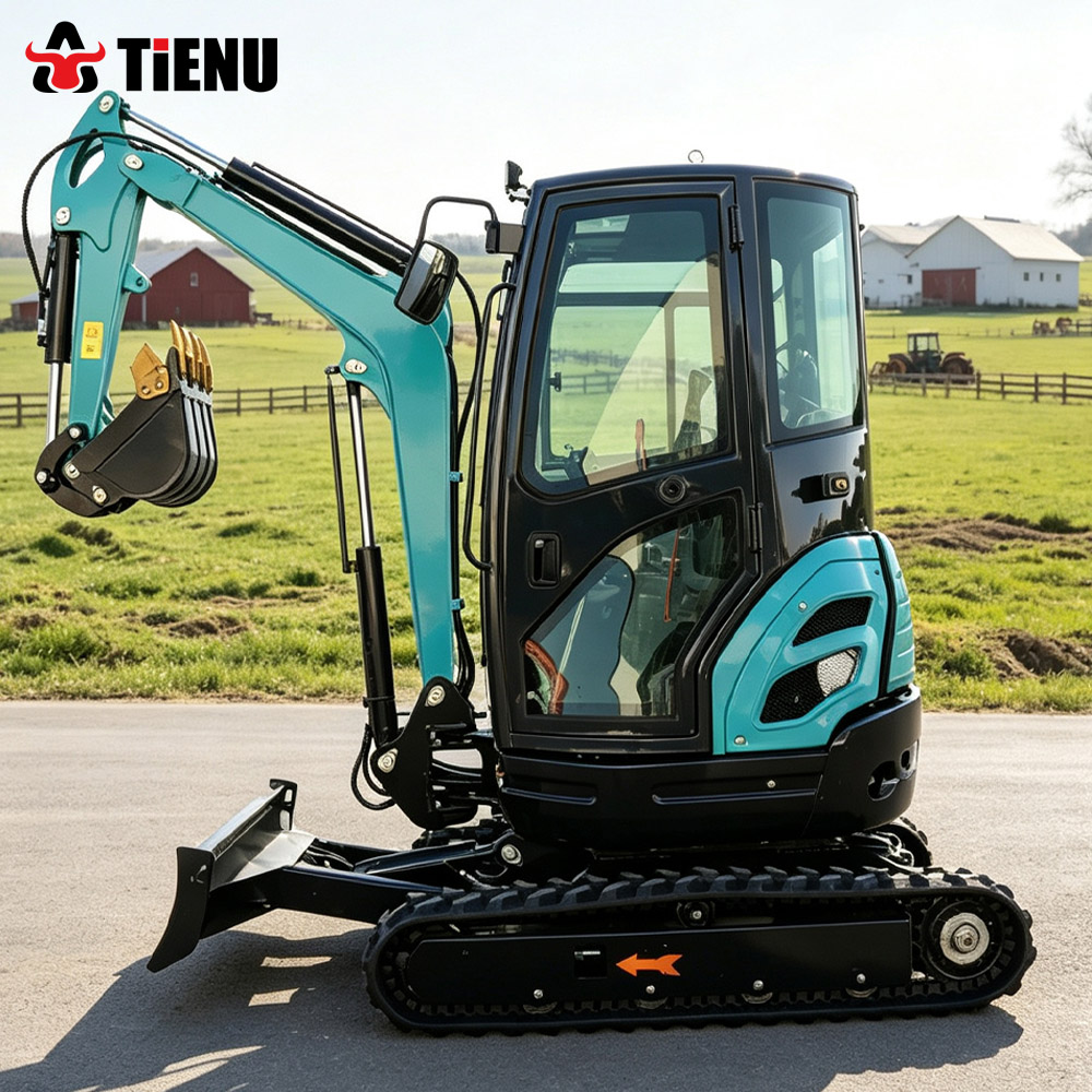 Hydraulic mini Excavator Track - огляд і ціна Urban Farming Gardening